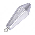 Hexagonal Lead Sinker, Stainless Ring, 0.7–7.1 oz (20–200 g)