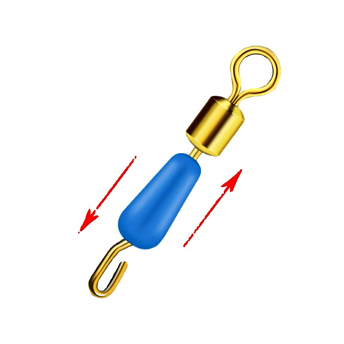 Silicone Figure-8 Ring Quick-Release Line Connectors