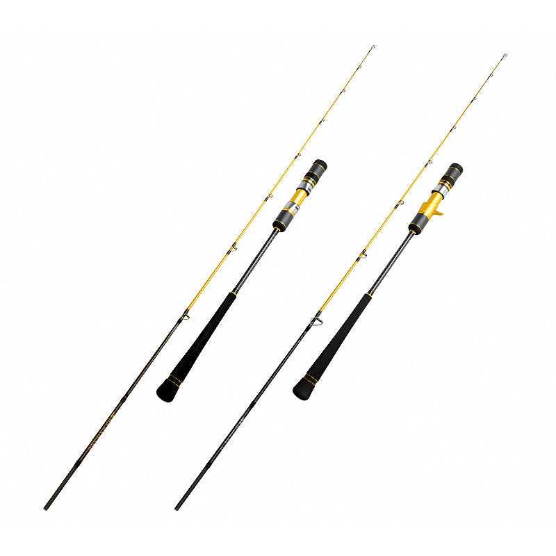 Slow Pitch Jigging Rod, 2-Piece Carbon, 1.83–2.10 m (6'–6'11")
