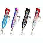 Floating Wood Popper Lure, 35–80 g (1.2–2.8 oz)
