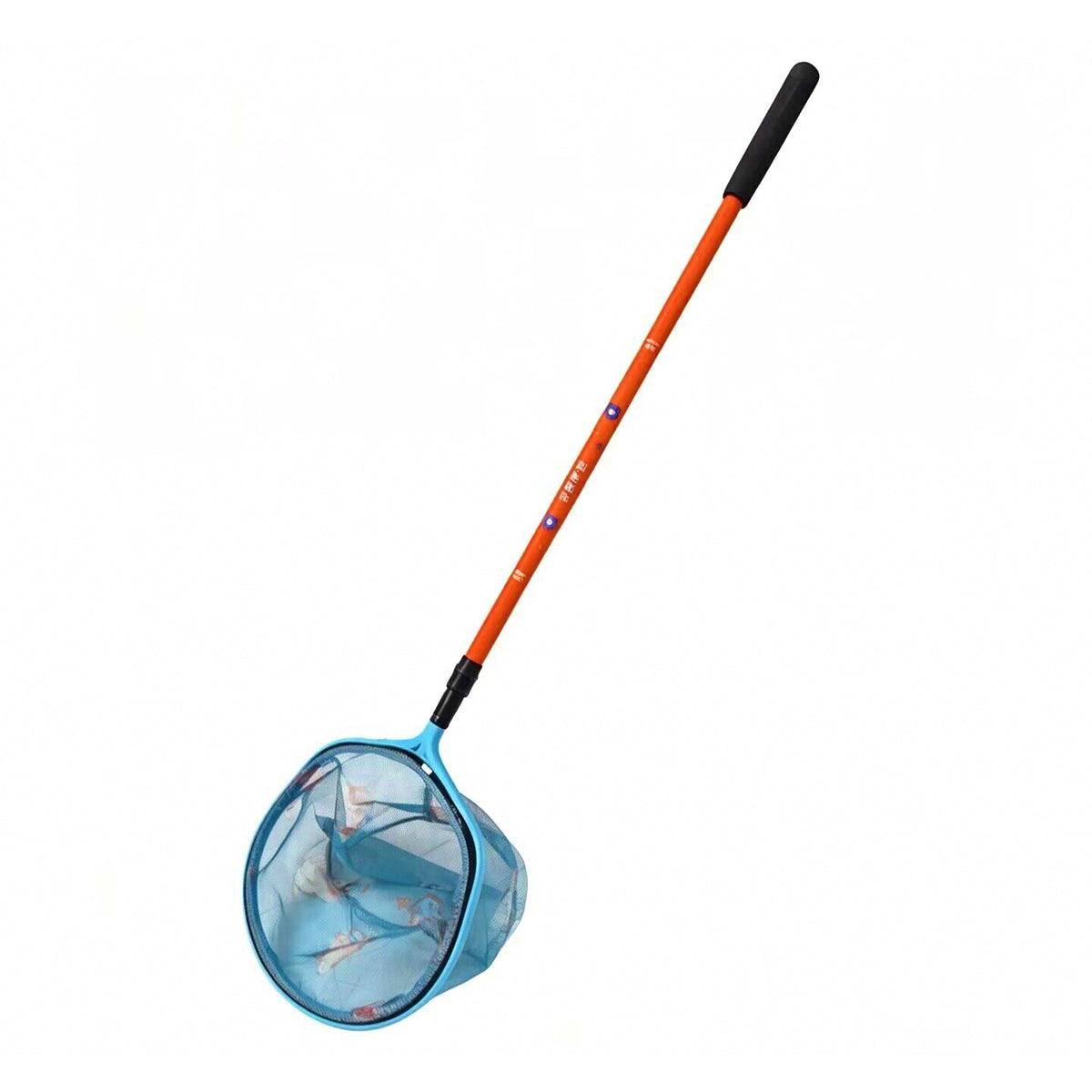 Kids Telescopic Fishing Net, Carbon Pole, 80–120 cm (31–47 in)