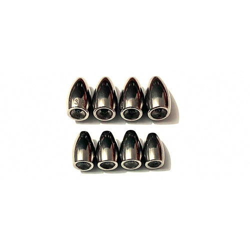 Tungsten Bullet Weight Texas Rig Sinker, 1/16–2-1/4 oz
