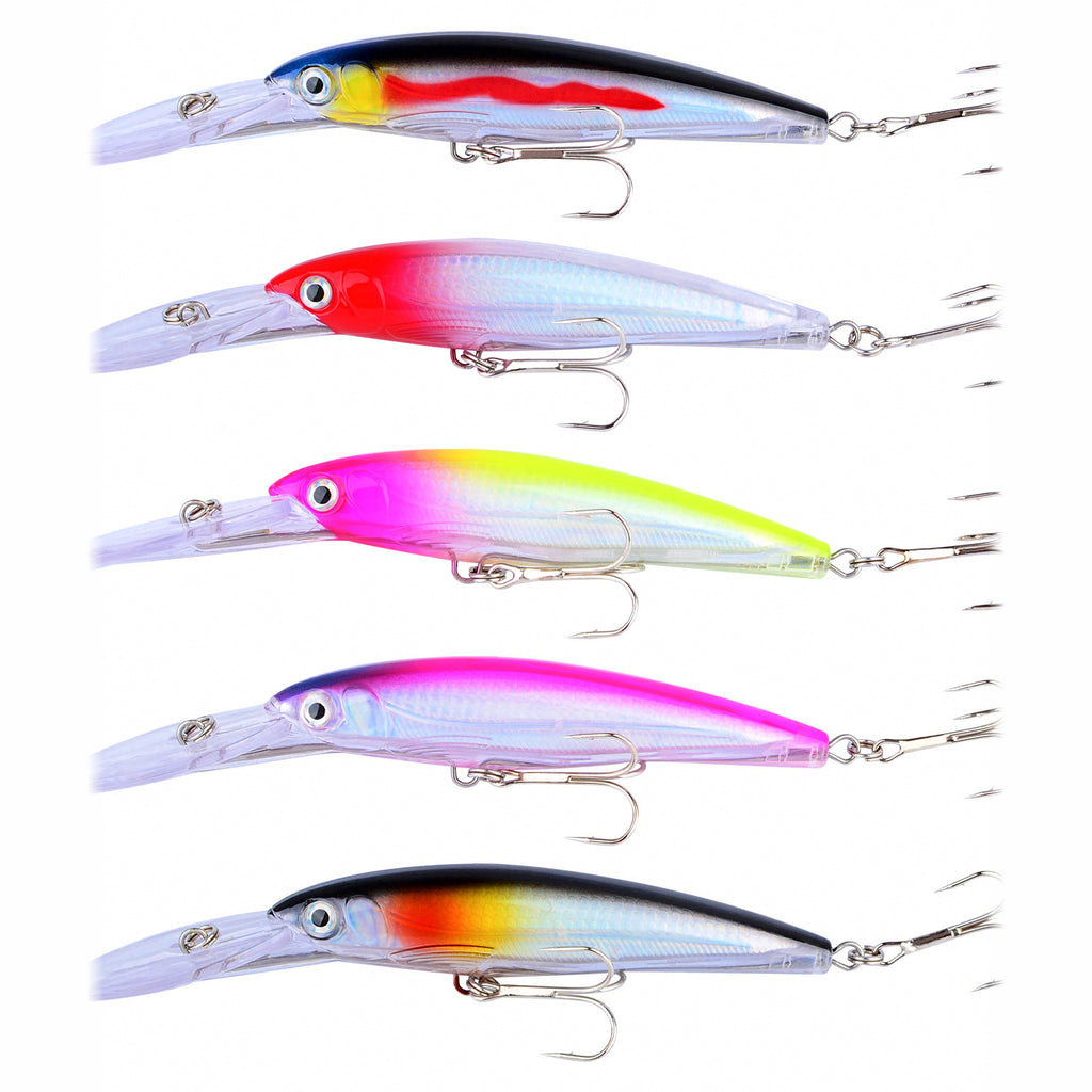 Long Lip Minnow Lure, 17 cm (6.7 in), 32 g (1.1 oz)