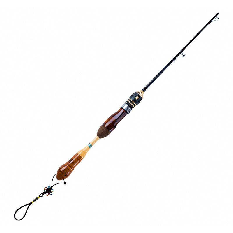 Carbon Boat Rod with Bamboo Handle, 100–120 cm (39–47 in)