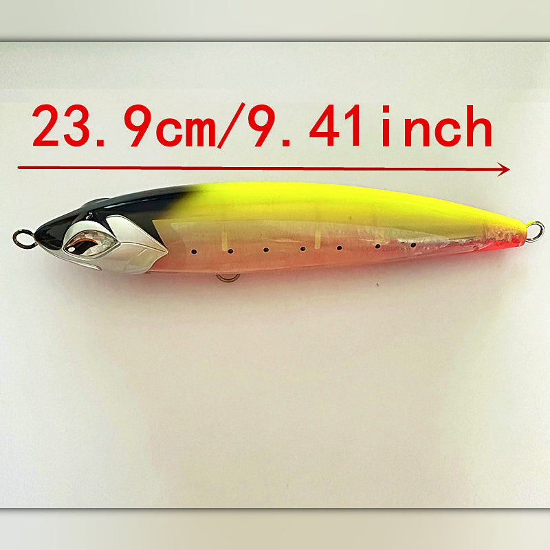 Sinking Pencil Bait, 23.9 cm (9.4 in), 112 g (4 oz), No Hooks