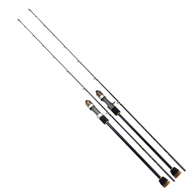 Slow Pitch Jigging Rod, Solid Carbon, 1.8–1.98 m (5.9–6.5 ft)