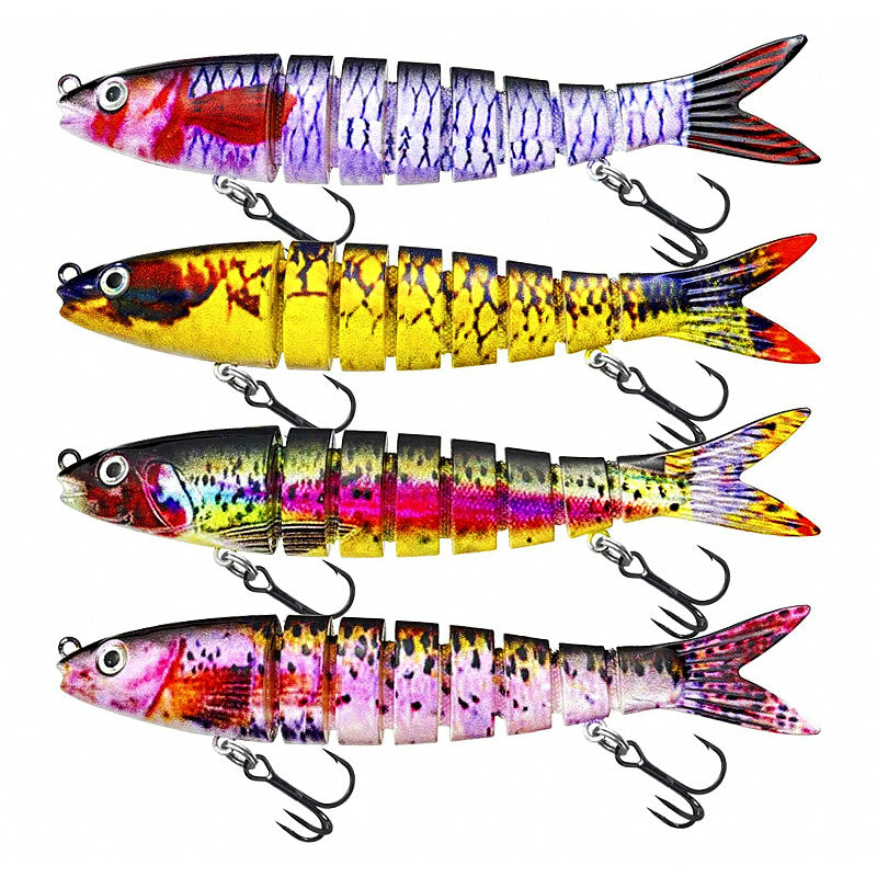 Jointed Swimbait Sinking Hard Lure, 135 mm (5.3 in), 18 g (0.6 oz)