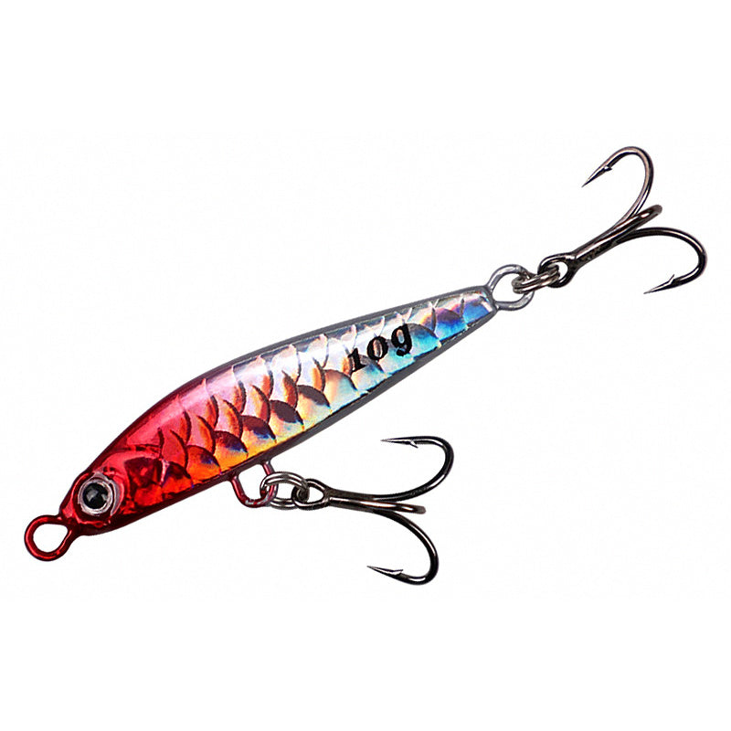 Laser Metal Casting Jig with Treble Hook, 10–22 g (0.4–0.8 oz)
