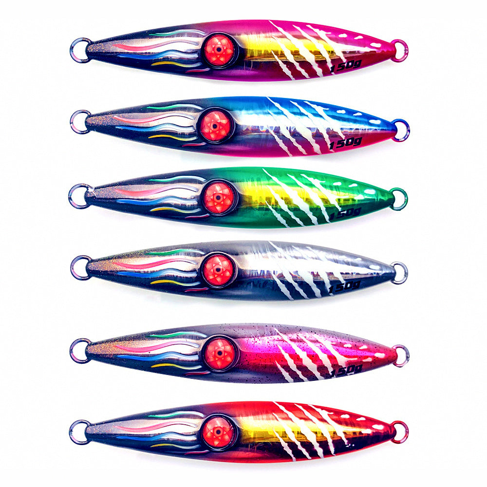 Strong Glow Metal Jig, 100 & 150 g (3.5 & 5.3 oz)