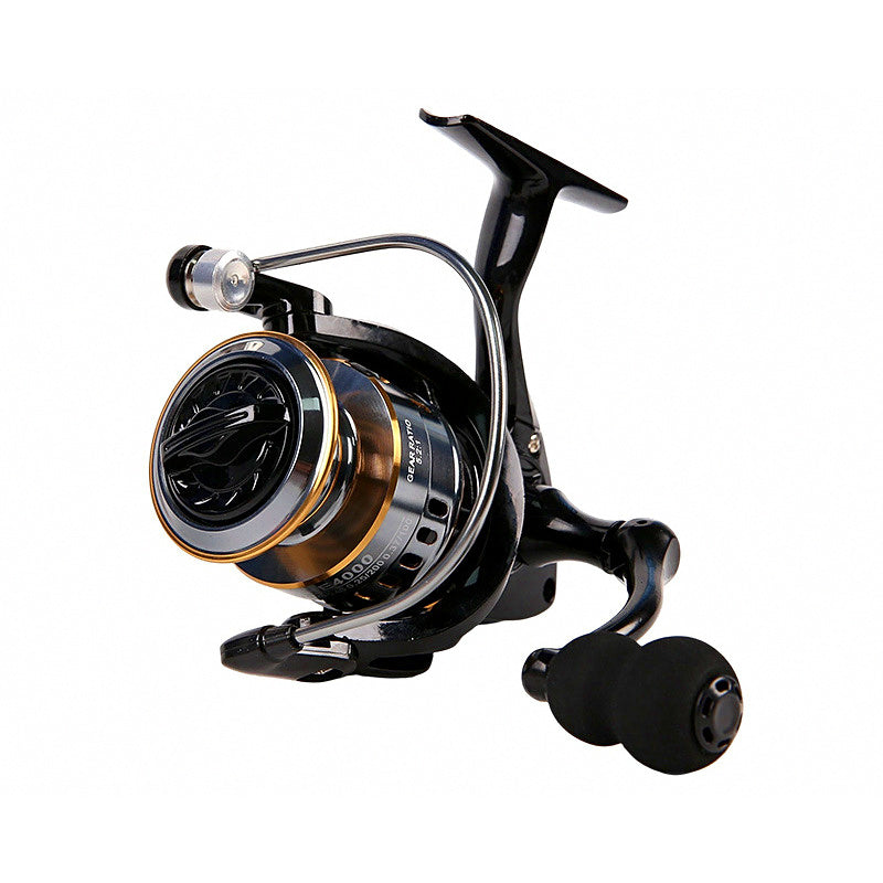 All-Metal Long Cast Spinning Reel, HE Series, Sizes 500-7000