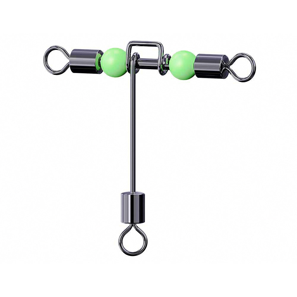 Long T Three-Way Swivel Connectors, 22–45 mm (0.9–1.8 in)