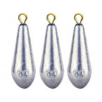 Teardrop Lead Sinker with Ring, 0.35–105.8 oz (10–3000 g)