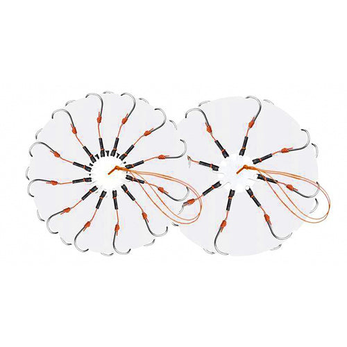 Iseni Hook Rigs, Bait Holders & Rattle Bells, Size 6–13