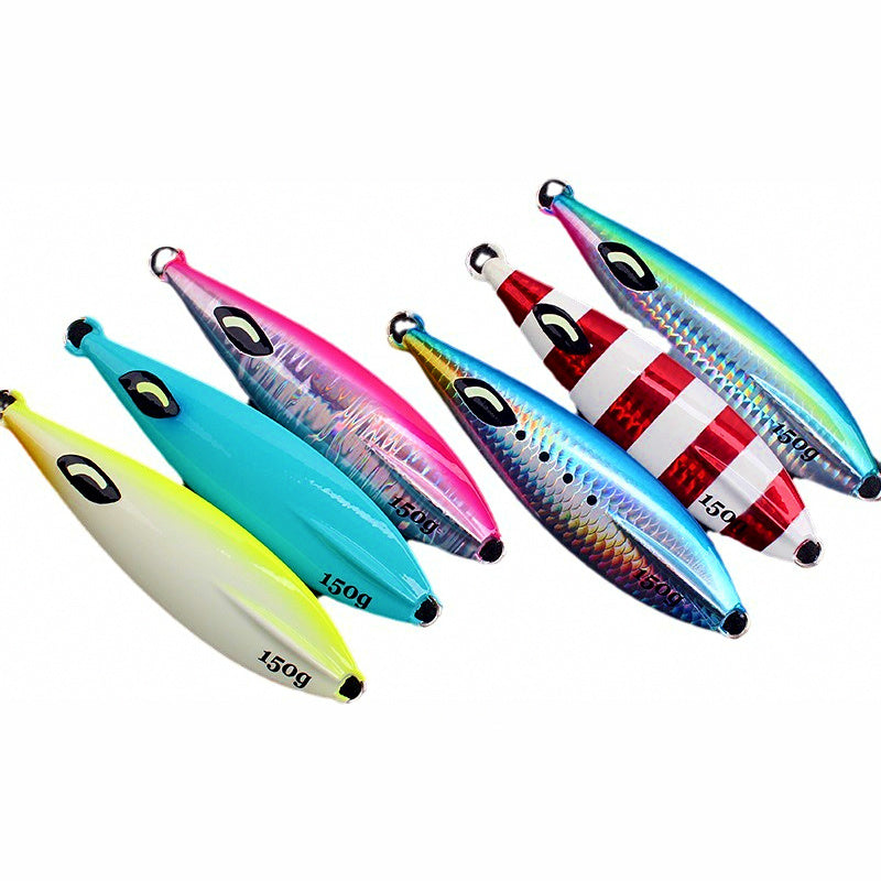 Metal Jig for Boat Fishing, 20–350 g (0.7–12.3 oz)
