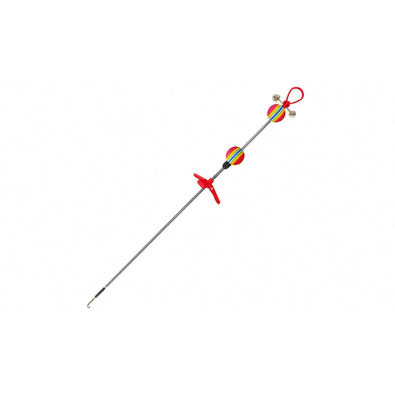 Lazy Eel Fishing Hook Rig, Barbed Threaded Hook, Float & Bells