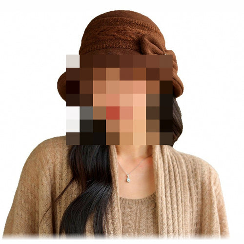 Women's Bow Bucket Hat, Fall/Winter, Adjustable One Size