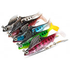 Lead Head Paddle Tail Soft Swimbait, 8 cm, 13 g (0.46 oz)