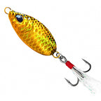 Fish Scale Metal Jig, 5–20 g (0.2–0.7 oz), Feather Treble