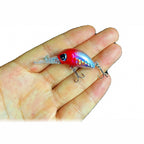 Micro Floating Minnow Lure with Rattle, 33 mm (1.3 in)