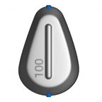 Plastic Core Heart-Shaped Flat Sinker, 0.7–7.1 oz (20–200 g)