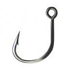 Barbed Single Hook, Wide Gap, Large Eye, Sizes 2/0–#8