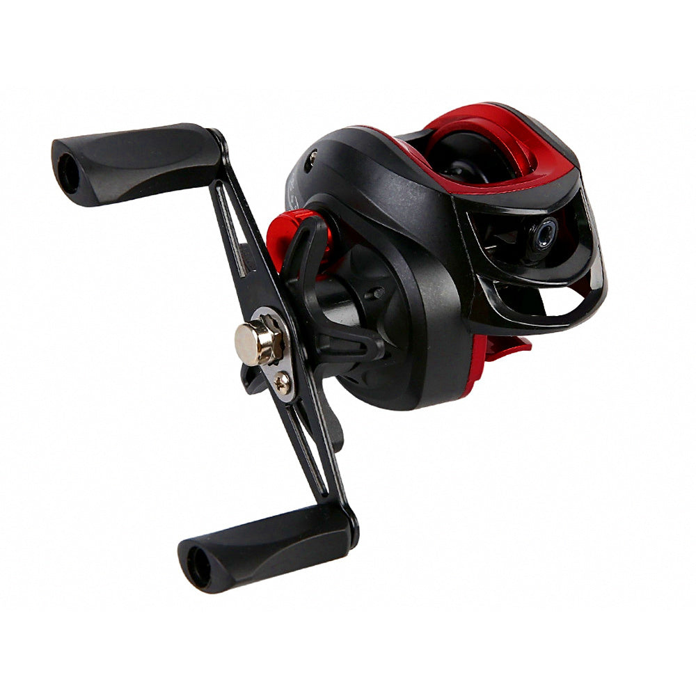 Round Baitcasting Reel, Metal Spool, Left or Right Hand