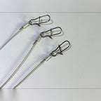 Stainless Steel Wire Leaders, 3 Pack, 20–100 cm (8–39 in)