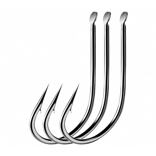 Long Shank Barbed Hooks, Bulk Pack, Sizes No. 3–20
