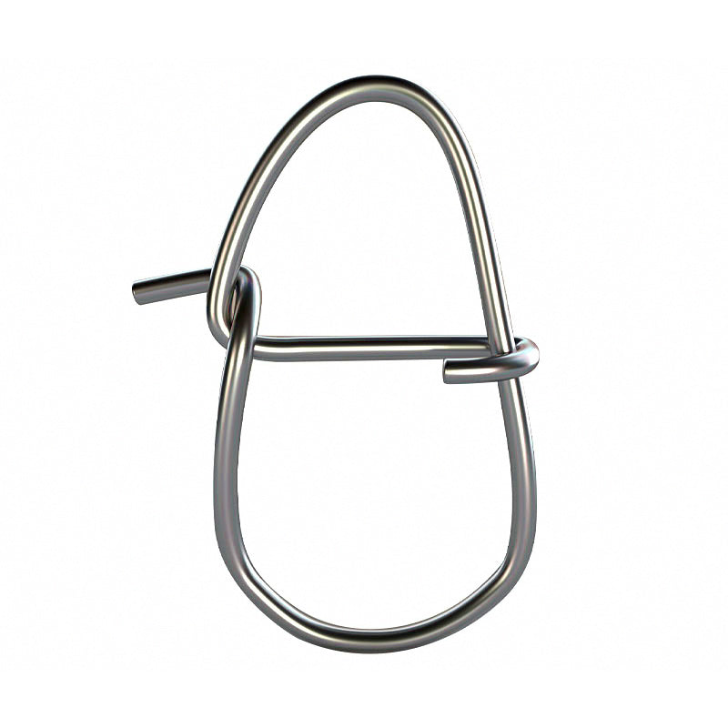 Gourd-Shaped Safety Pin Fishing Snaps, Sizes 0–4