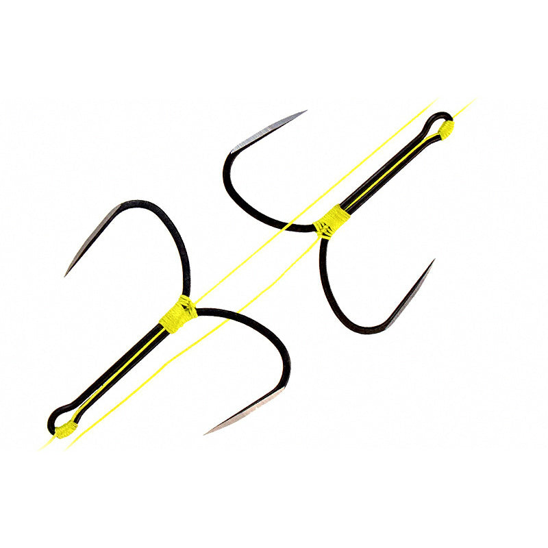 Pre-Tied Butterfly Anchor Hook Set, 1.9–3.2 cm