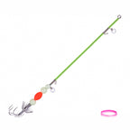 Glow Squid Jig, Double Umbrella Hook Rig, 14.5 cm (5.7 in)