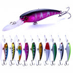Long Lip Minnow Hard Bait, 9 cm (3.5 in), 8 g (0.28 oz)