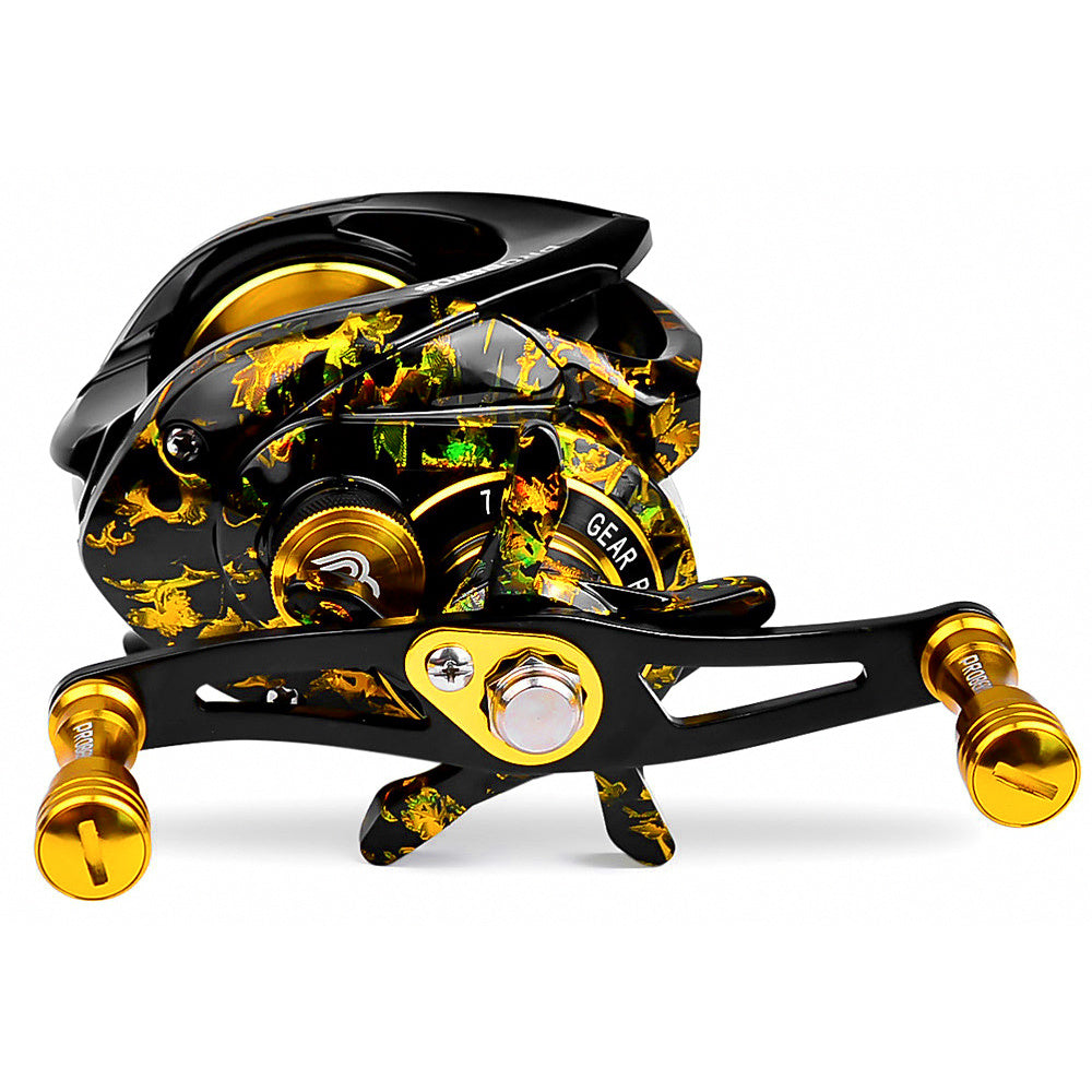 Metal Baitcasting Reel, 7.2:1 Gear Ratio, 3+1 BB