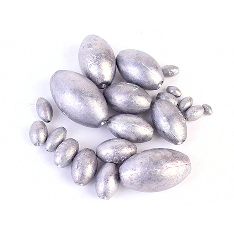 Olive Lead Sinker, 0.02–10.6 oz (0.5–300 g)