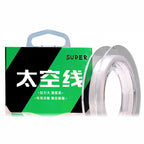 Clear PE Braided Fishing Line, 30 m & 50 m, PE 0.08–1.5