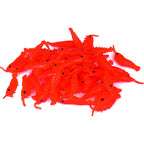 Shrimp Soft Bait Lure, Glow and Color Options