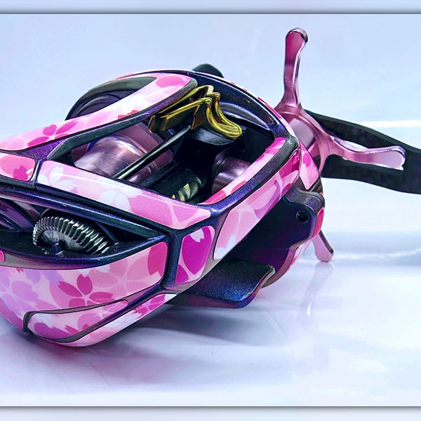 Baitcasting Reel Protective Film, Cherry Blossom Pink