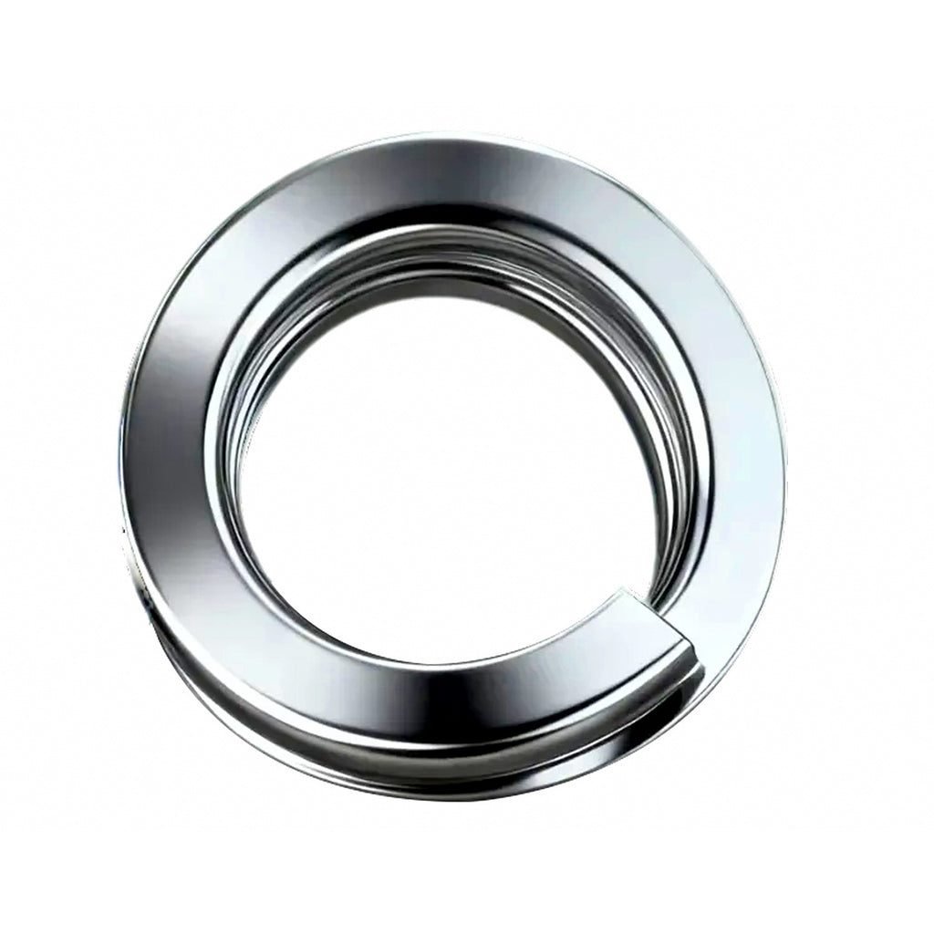 Flattened Double Ring Connectors, Stainless Steel, Sizes 1–6