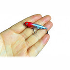 Mini Zigzag Topwater Pencil Bait with Rattle, 2.8 g (0.1 oz)
