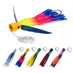 Flying Fish Trolling Lure with UV Skirt and Wings