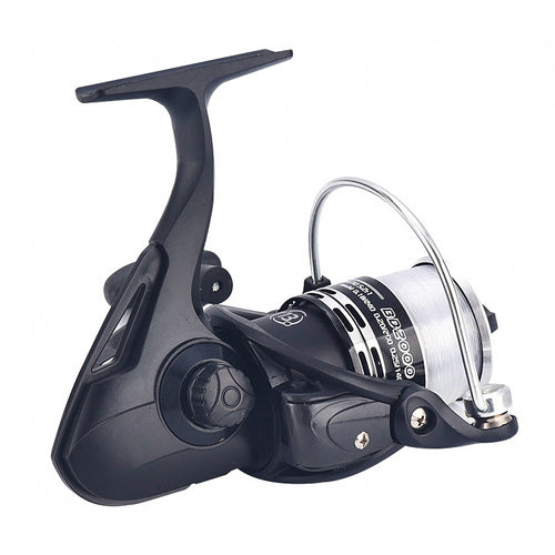 Metal Spool Spinning Reel, 12 Bearing, Pre-Spooled, 2000–7000