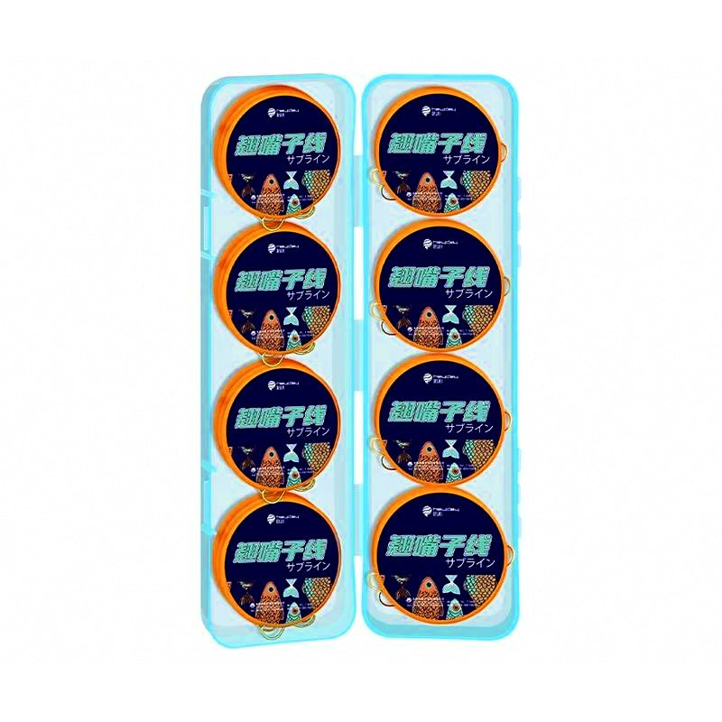Pre-Tied Double Hook Snell Rigs, 16 Pack, 1.5–2 m Line