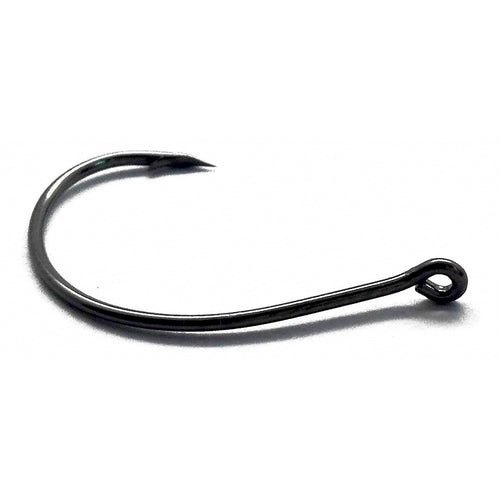 Barbed Shrimp Hooks, Bulk 100-Pack, Sizes #1–#6