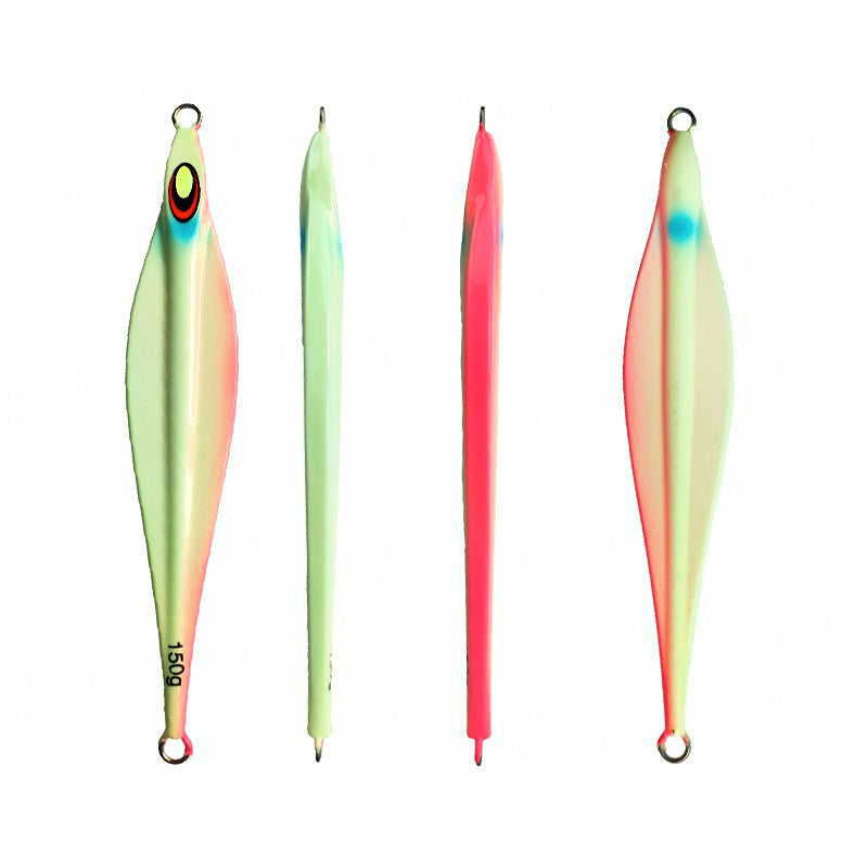 Metal Jig for Boat Fishing, 100 g or 150 g (3.5 oz / 5.3 oz)
