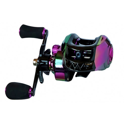 Colorful Baitcasting Reel, 7.2 Gear Ratio, Left or Right Hand