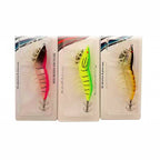 Glow Squid Jig, Shrimp Style, Size 3.0 / 3.5