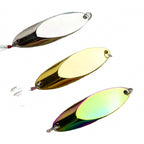 Casting Spoon with Feather Treble Hook, 1.5–42 g (0.05–1.5 oz)