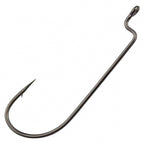 Fine Wire Offset Worm Hooks for Texas Rig, Size 10–1