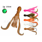 Octopus Soft Bait, 10 cm (3.9 in), 5 g (0.18 oz), 4-Pack