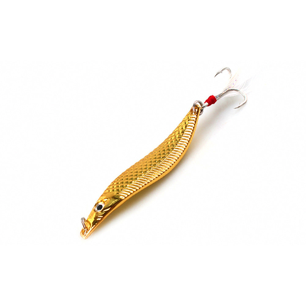 S-Shape Metal Casting Jig, Treble Hook, 5–20 g (0.2–0.7 oz)